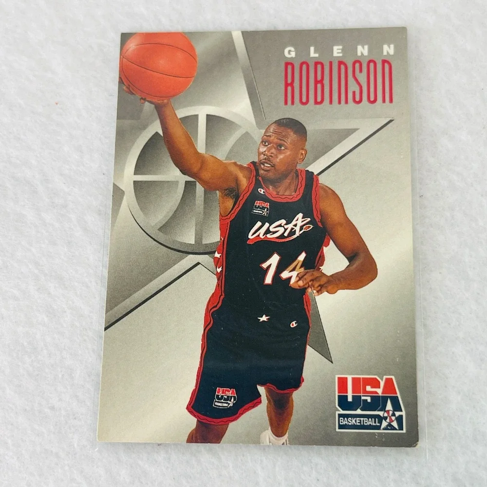 1996 SkyBox USA Basketball Glenn Robinson Card 11 Texaco Fleer Big Dog NBA